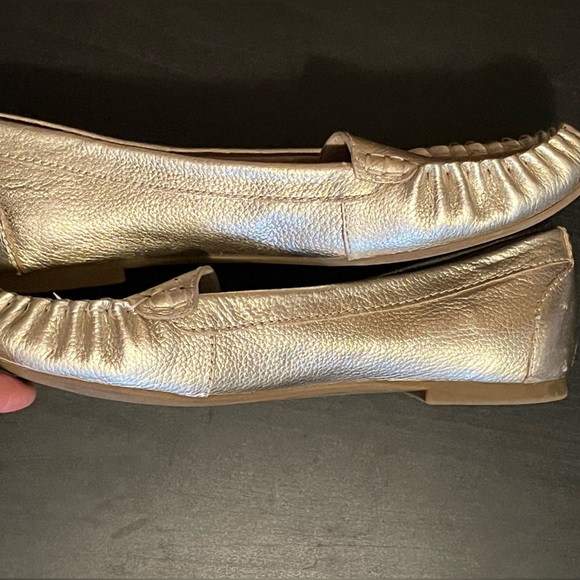 Sperry Top Sider Women's Georgia Loafers Metallic Gold - Picture 8 of 14